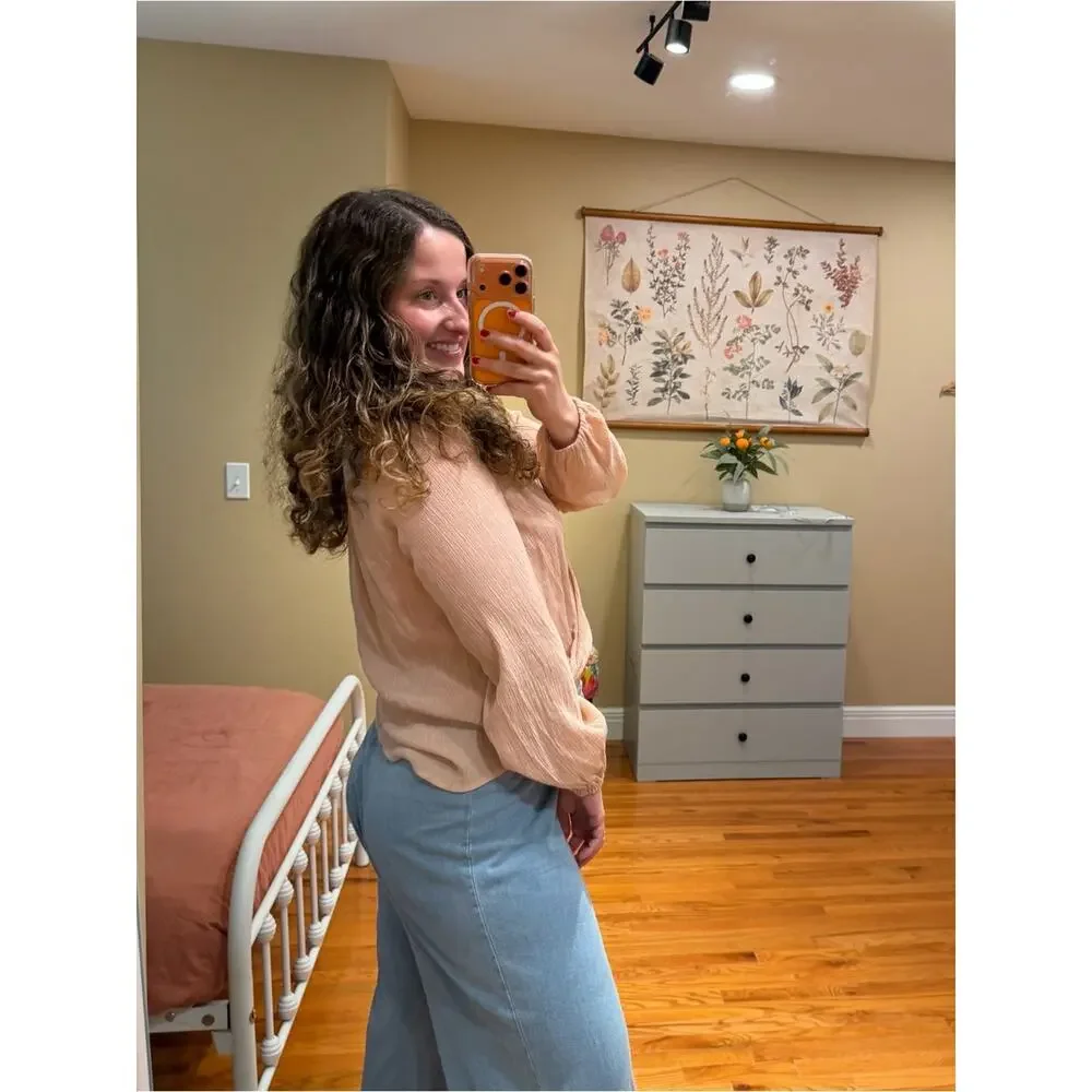 Free People soft peach